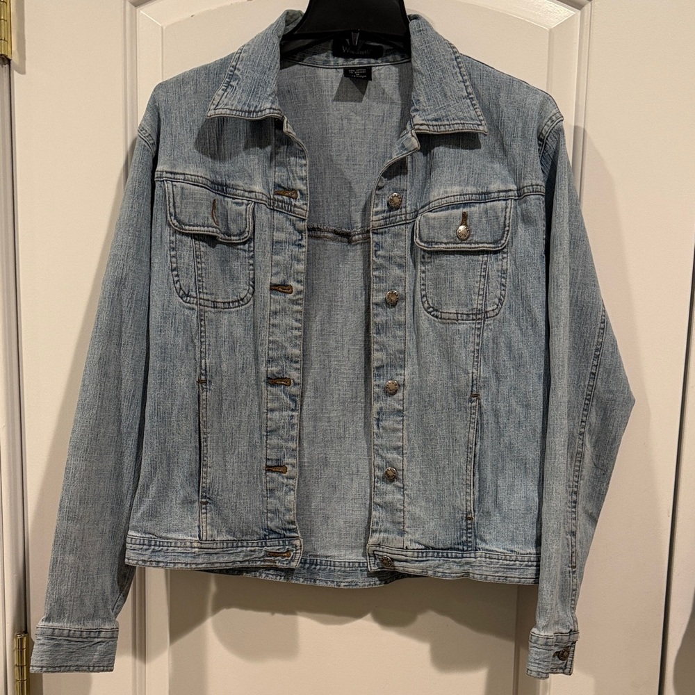 Willi Smith Light Blue Jean Jacket